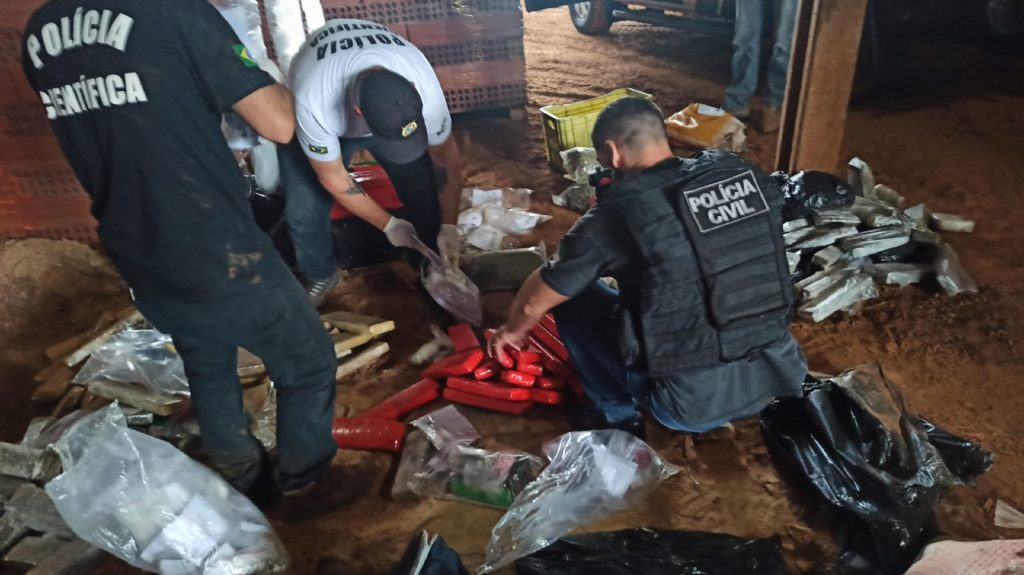 Polícia Civil incinera mais de 166 quilos de drogas em Francisco Beltrão