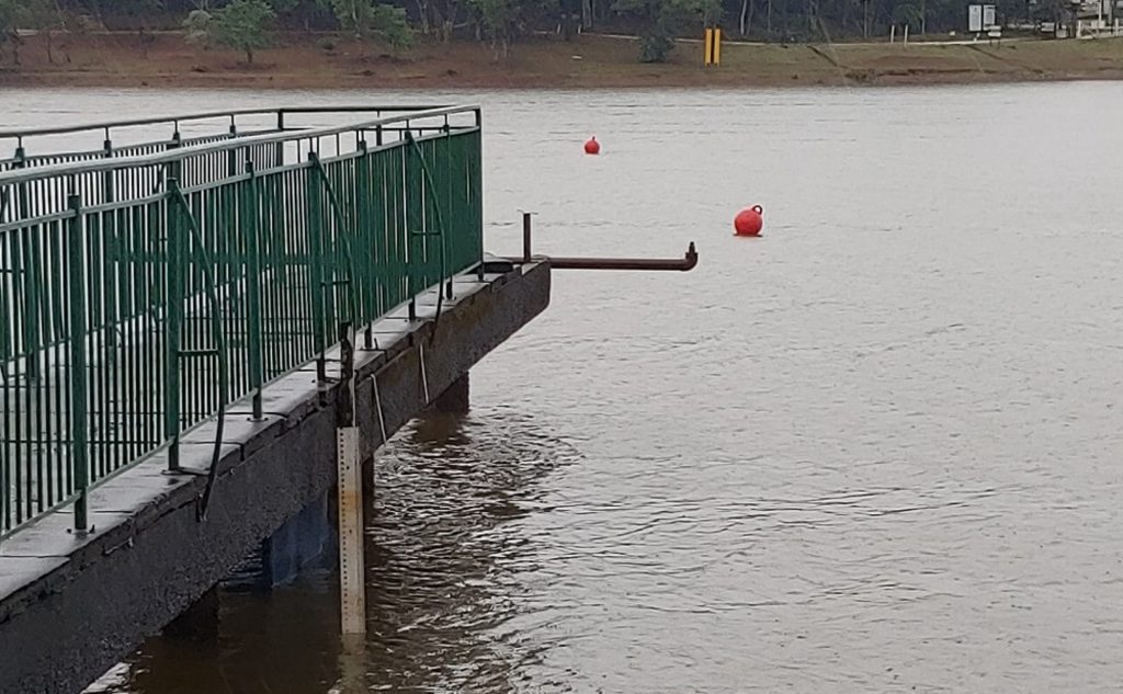 Água no Lago Municipal de Cascavel sobe 11 centímetros após chuvas