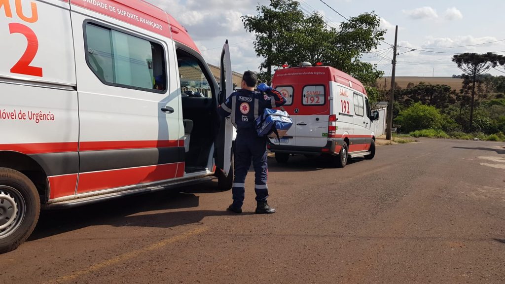 Homem de 47 anos é socorrido pelo Samu no Esmeralda