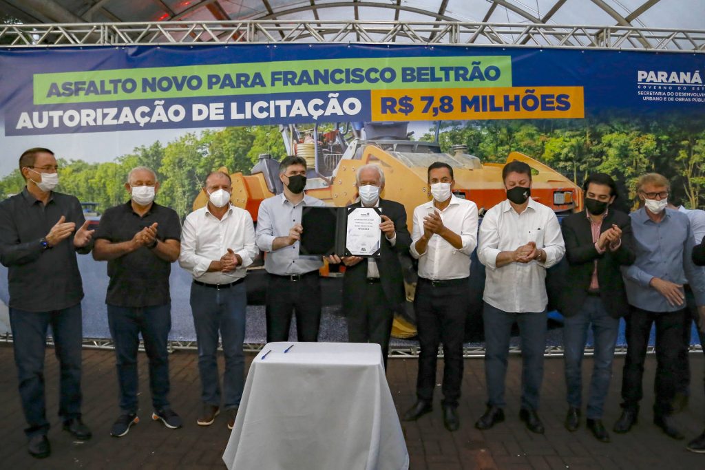 Investimentos do Estado ampliam saúde e infraestrutura urbana de Francisco Beltrão