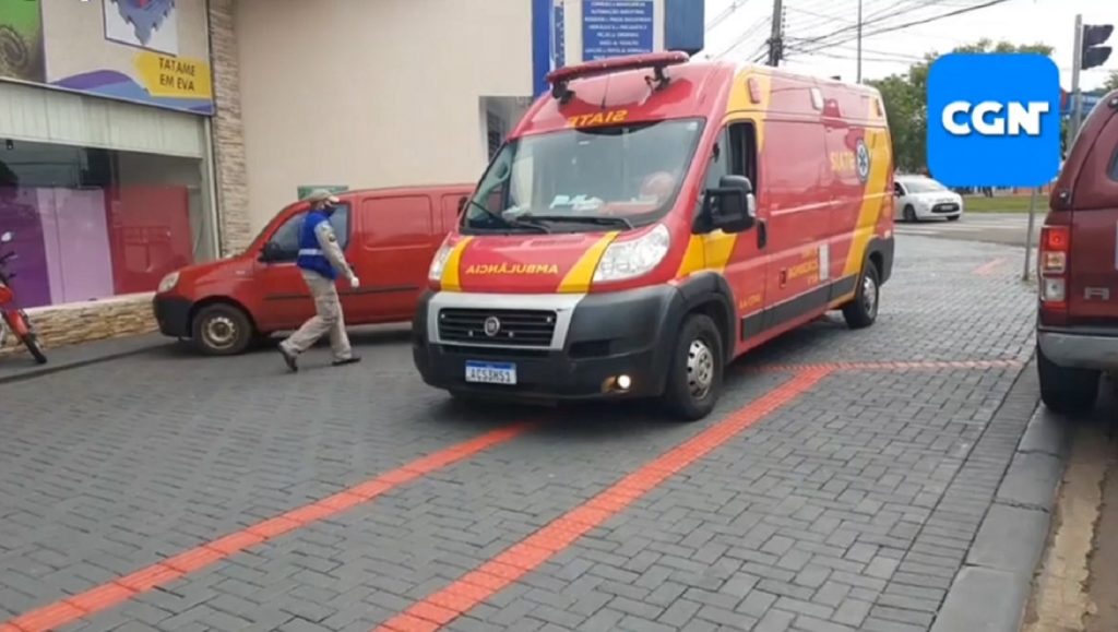 Trabalhador fica gravemente ferido ao sofrer queda de plano elevado na Av. Tancredo Neves