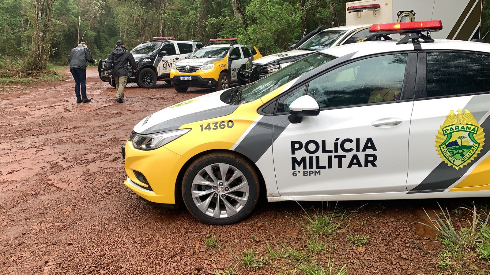 Com disparo na cabeça, homem é encontrado morto na Cachoeira Ferroeste, em Cascavel