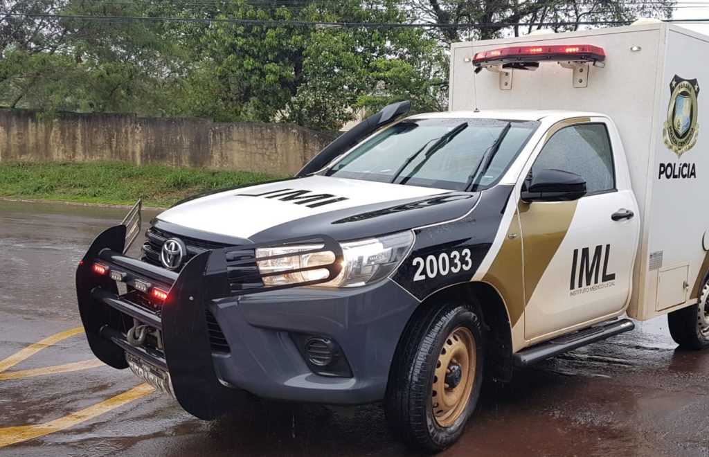 Corpo de homem encontrado sem vida em Cafelândia dá entrada no IML de Cascavel