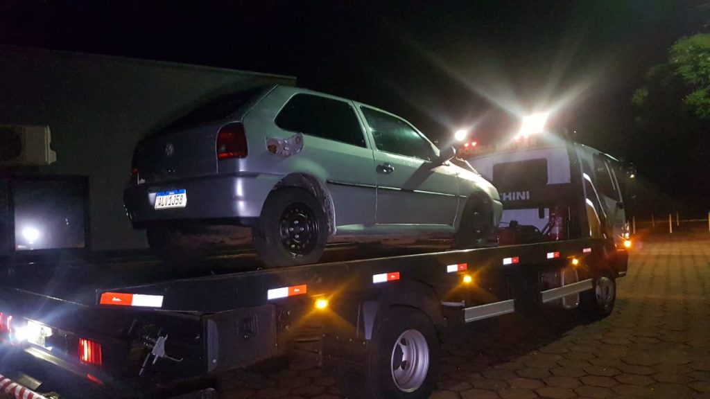 Veículo Gol com registro de furto é encontrado pela Guarda Municipal no Conjunto Riviera