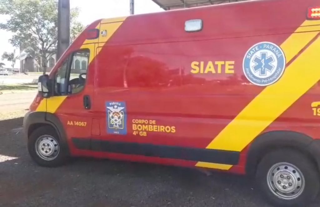 Siate é mobilizado, mas antes da ambulância chegar, vítima de acidente desportivo é levada por terceiros ao hospital