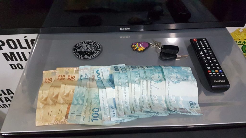 PM detém trio em Cascavel e recupera objetos que haviam sido furtados em Corbélia