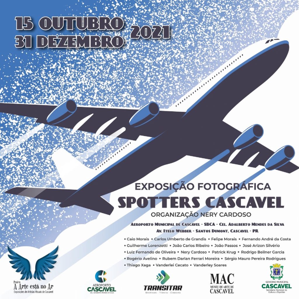 Amantes de aviação realizam exposição fotográfica no Aeroporto Municipal