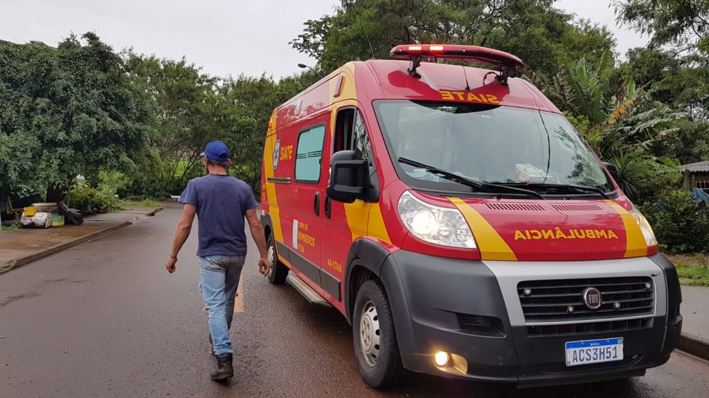 Homem de 43 anos de idade fica ferido ao ser agredido no Bairro Santa Cruz