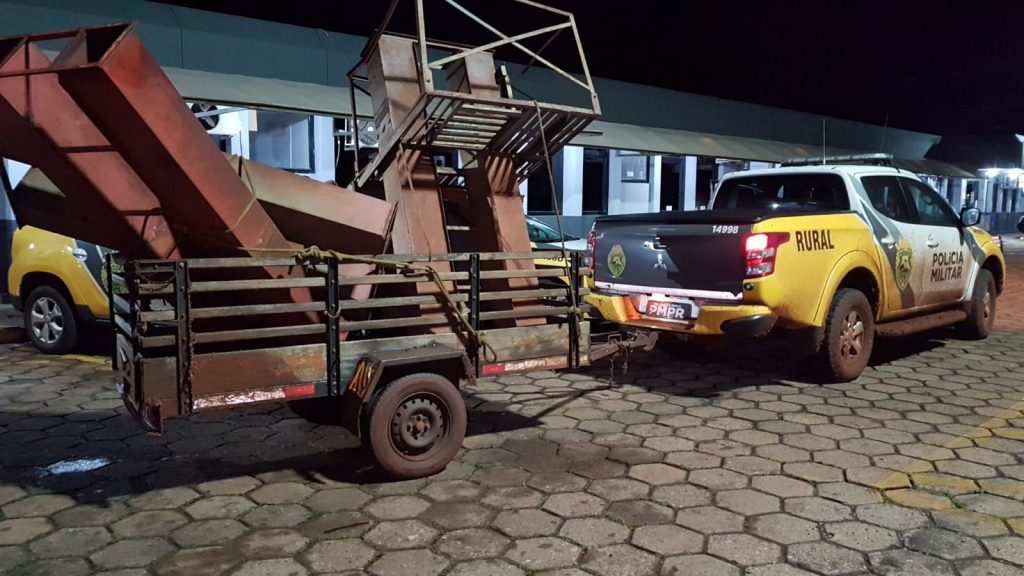 Patrulha Rural encontra ‘carretinha’ furtada na Estrada Chaparral