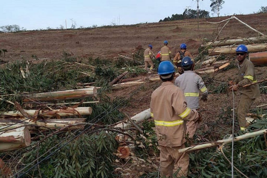 Copel diz que domicílios em distritos de Cascavel terão energia elétrica esta noite