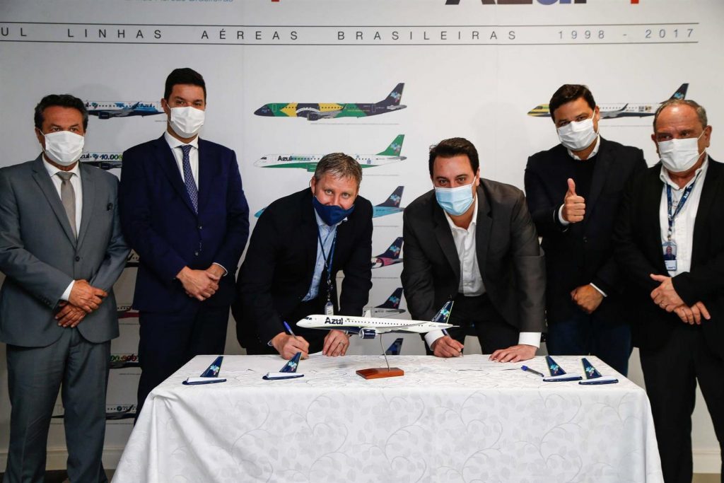 Com expansão de voos da Azul, Paraná fortalece turismo regional e geração de empregos