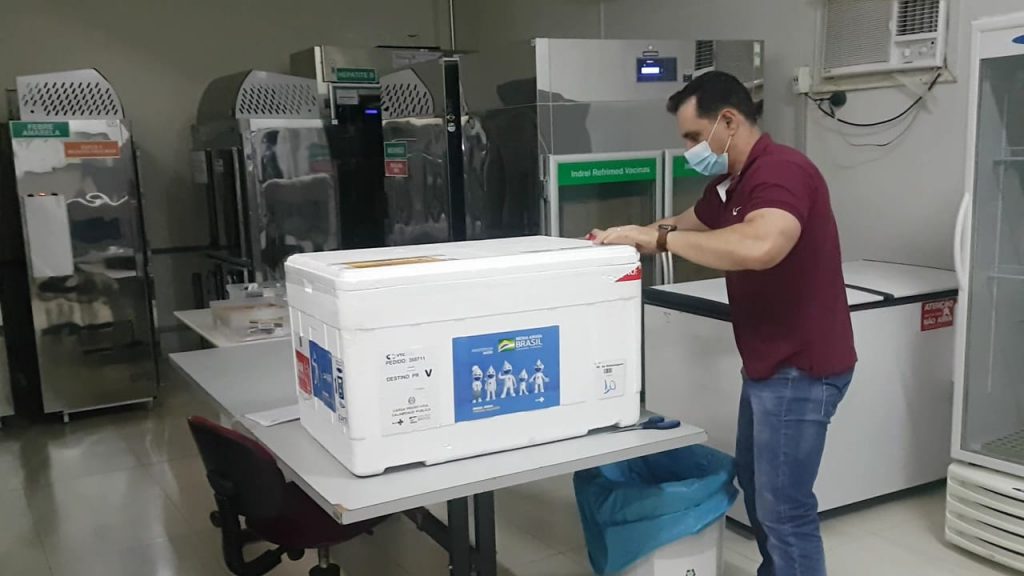 Covid-19: nova remessa de vacinas e insumos chega a 10ª Regional de Saúde