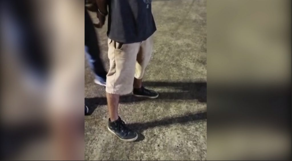 Vídeo mostra abordagem do Policial Madril, que flagrou homem com mandado de prisão em aberto