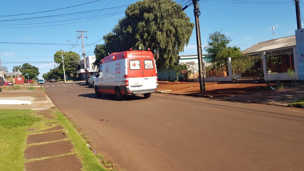 Gestante passa mal e Samu é acionado no Bairro Santa Cruz, em Cascavel