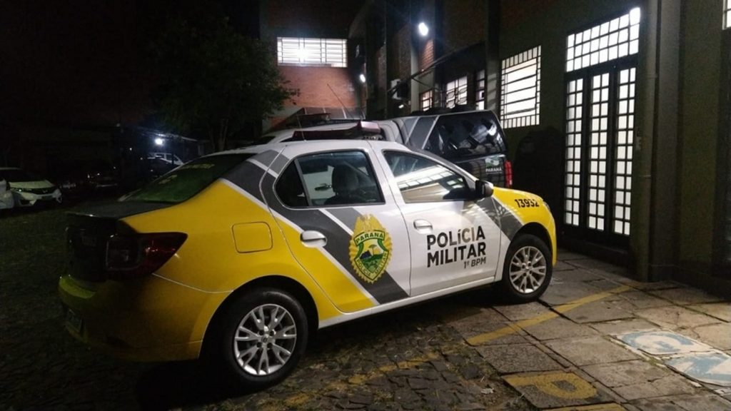 Jovem é detido após colisão de trânsito em Ponta Grossa