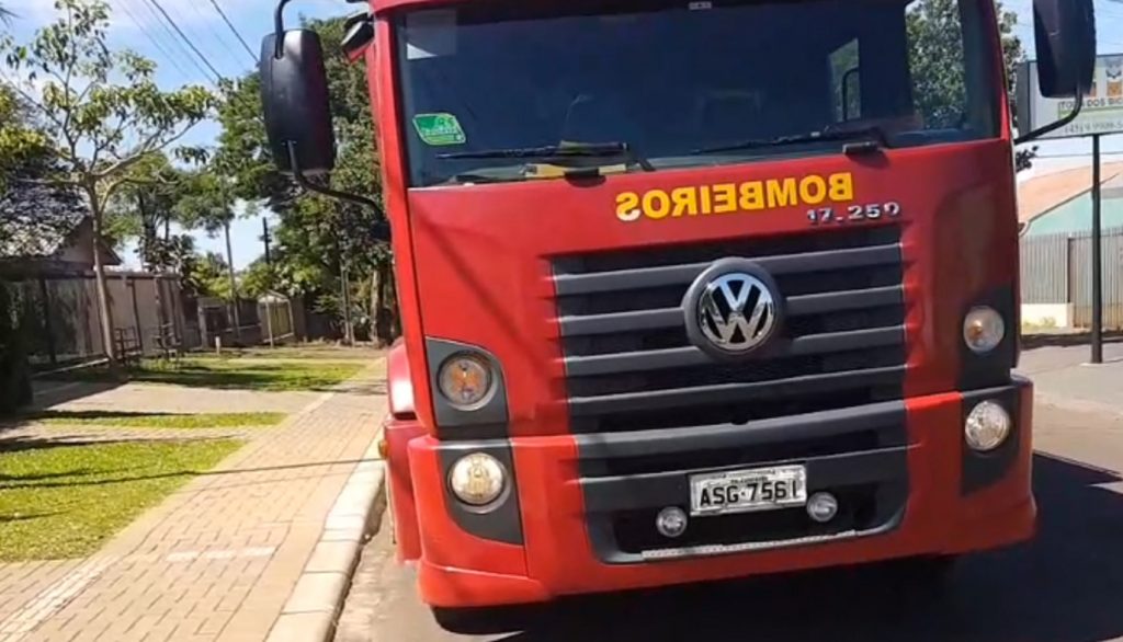 Corpo de Bombeiros captura cobra Urutu em imóvel na Estrada Chaparral