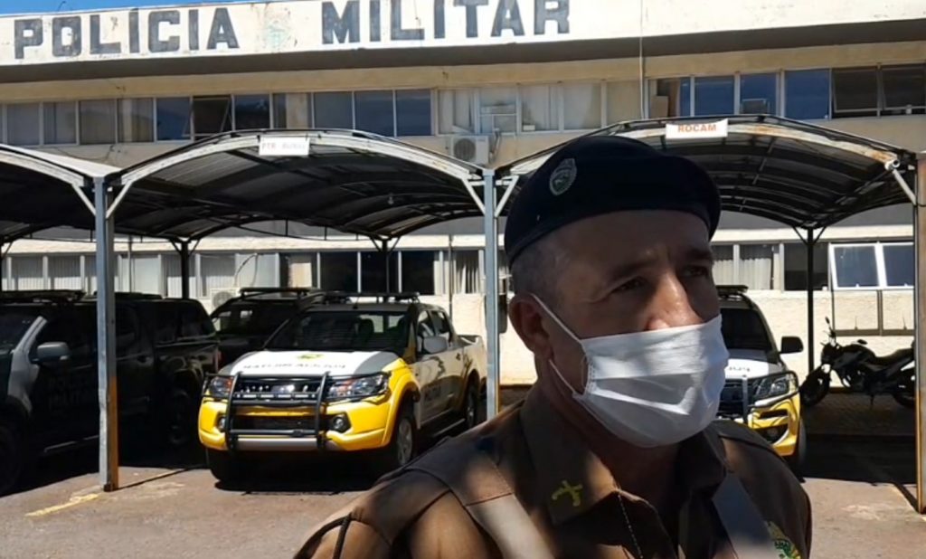 PM fala sobre ações desenvolvidas em operação realizada em Cascavel