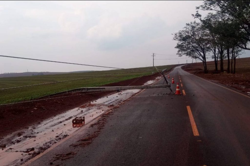 Temporal volta a causar estragos na rede elétrica em diversas regiões
