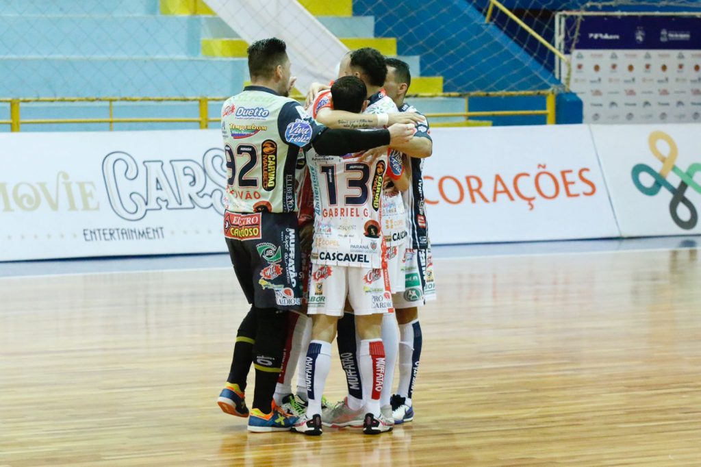 Cascavel Futsal defende invencibilidade pela Liga Paraná