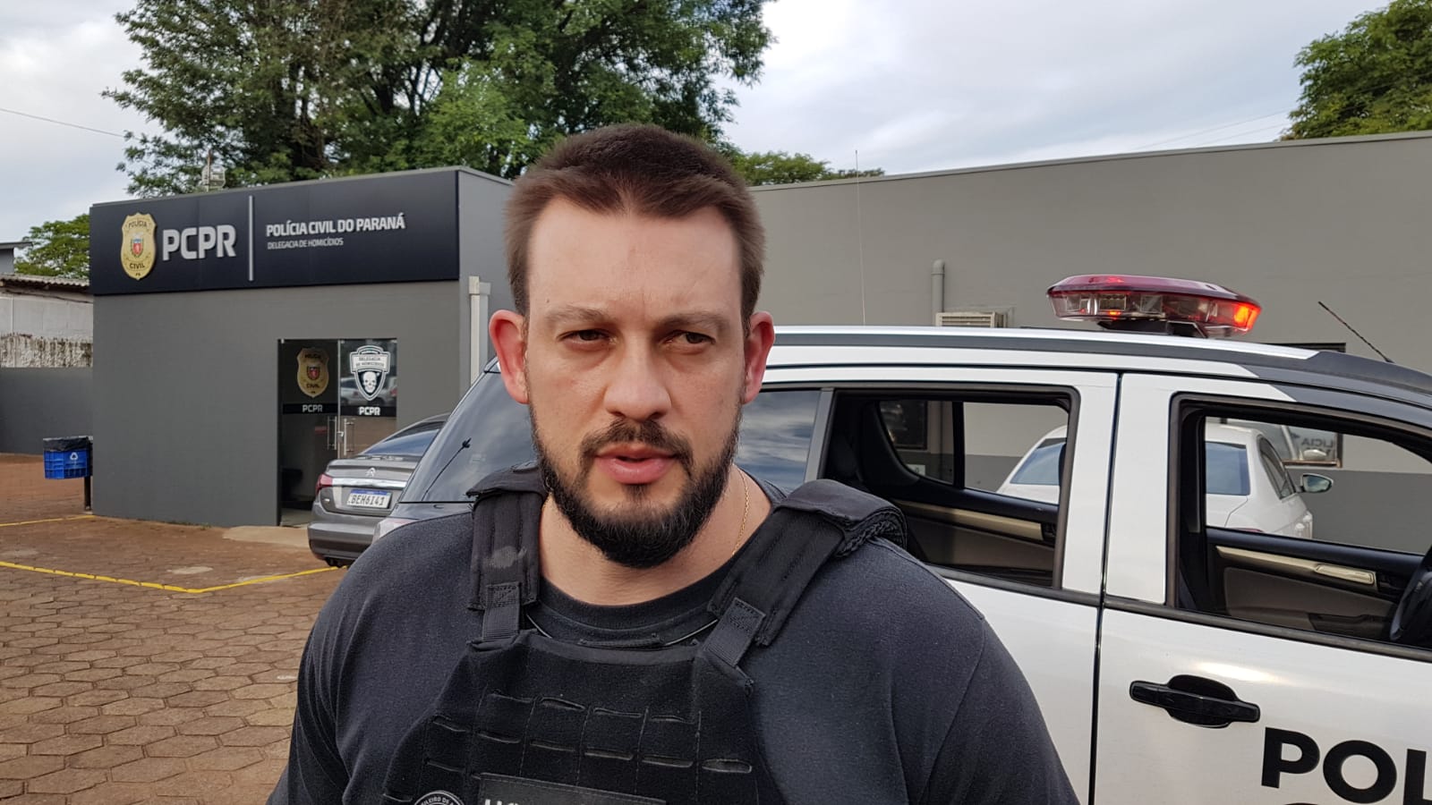 Delegado da DH fala sobre adolescente apreendido nesta tarde
