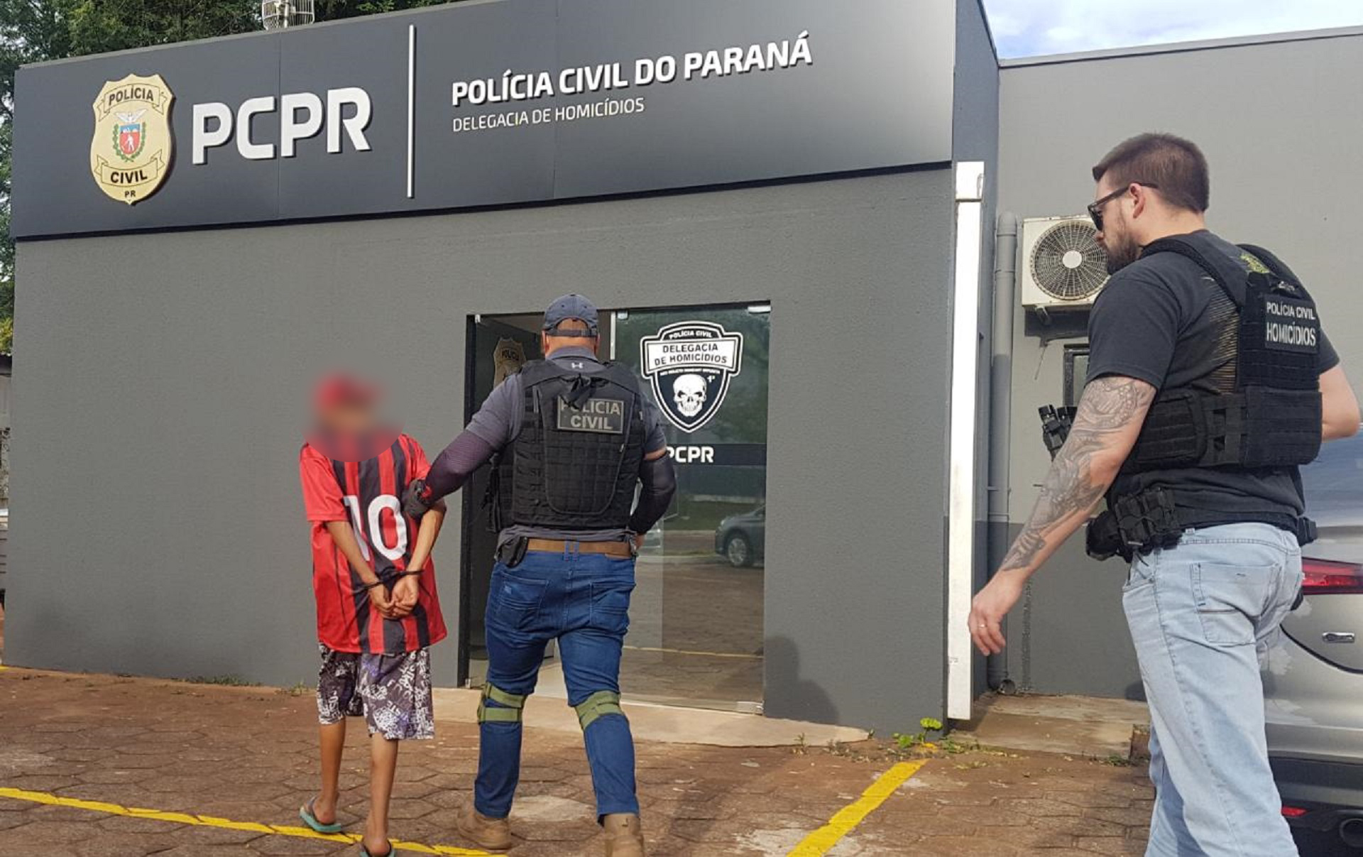 Adolescente é apreendido pela DH suspeito de homicídio no XIV de Novembro