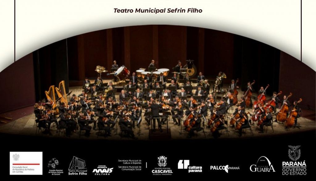 Cascavel 70 anos: Orquestra Sinfônica do Paraná fará concerto no dia 13