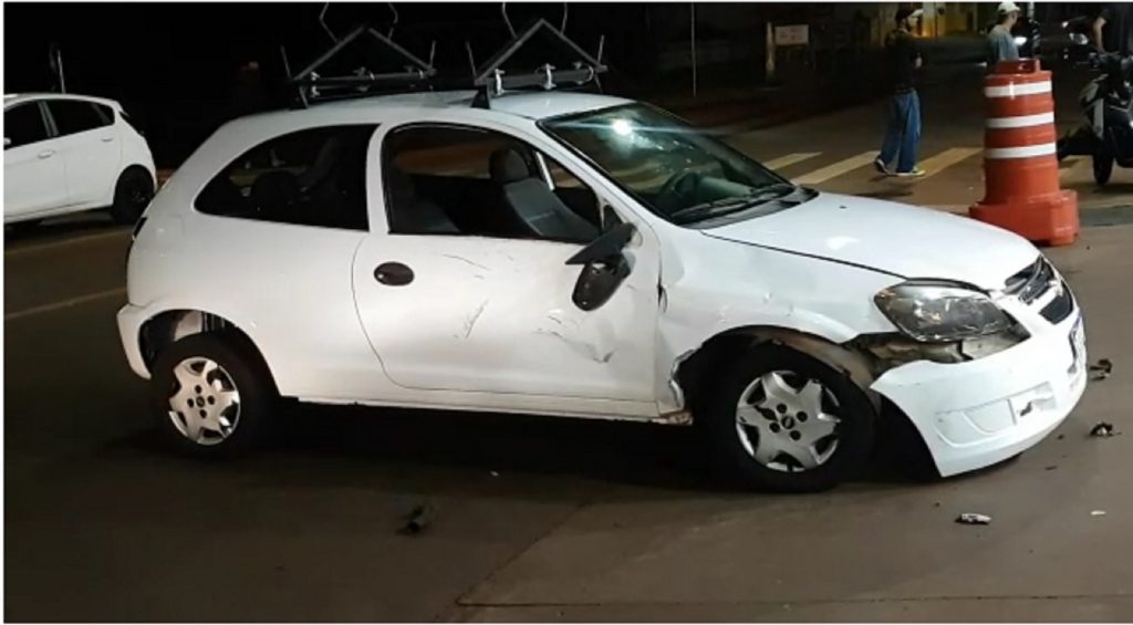 Motorista envolvido em colisão de trânsito no Bairro Floresta é preso pela PM por embriaguez