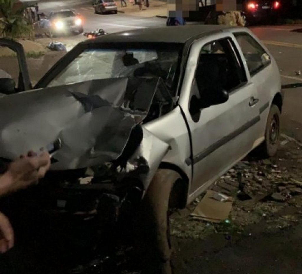 Matelândia: Mulher e criança de sete anos ficam gravemente feridas em acidente