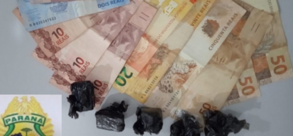 PM apreende drogas durante abordagem à motociclista em São Miguel do Iguaçu