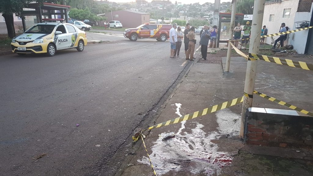 Homem morre após ser esfaqueado na Rua Maracaí, em Cascavel