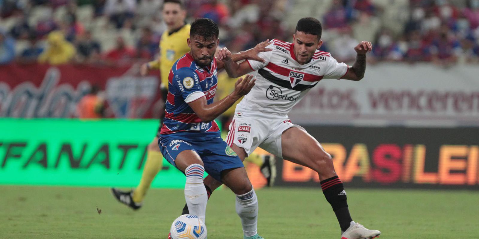 Brasileiro: Fortaleza e São Paulo ficam no 1 a 1 Imagem referente a Brasileiro: Fortaleza e São Paulo ficam no 1 a 1