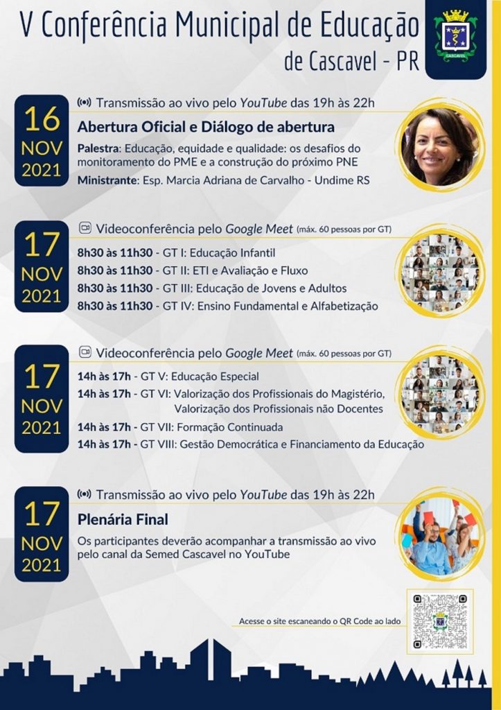 V Conferência Municipal de Educação acontece na próxima semana