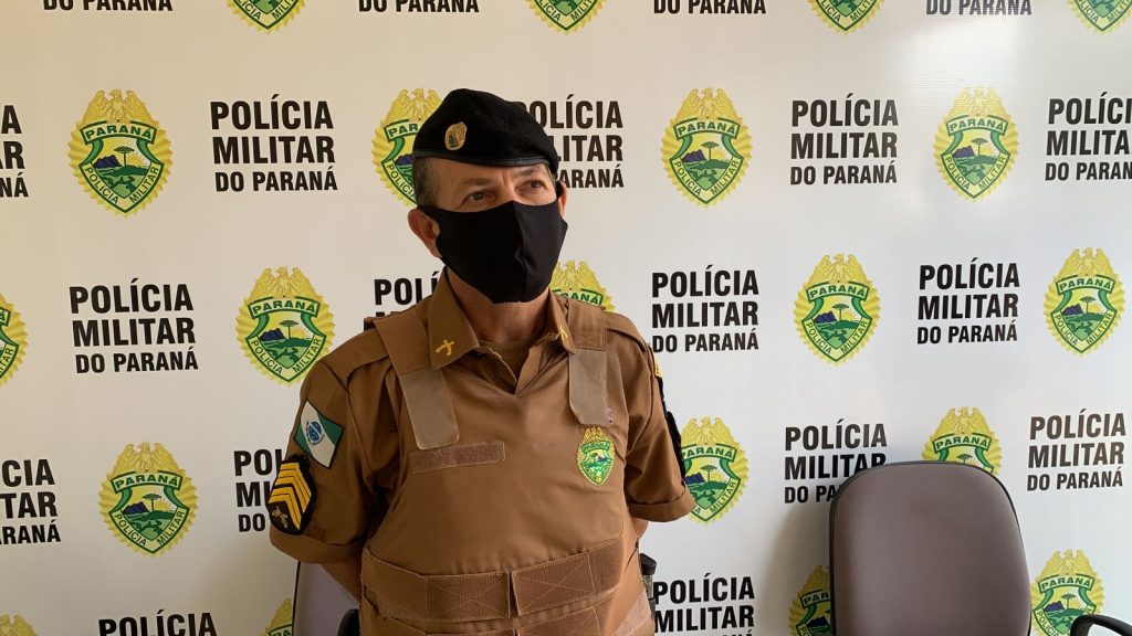 PM fala sobre caminhonete levada durante assalto em lavacar