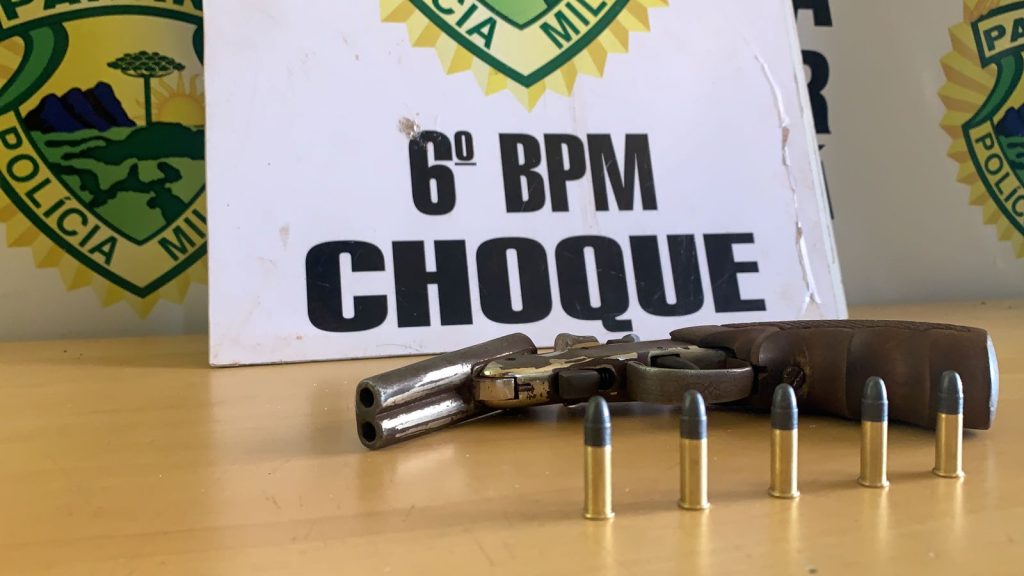 Choque detém jovem de 19 anos com arma de fogo no Universitário