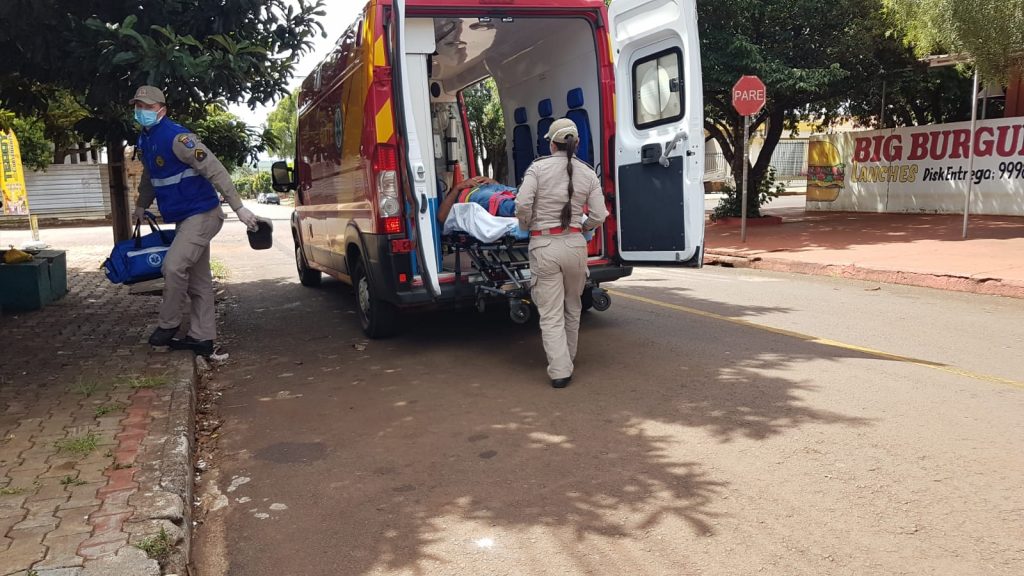 Homem de 44 anos sofre queda e fica ferido no Bairro Esmeralda