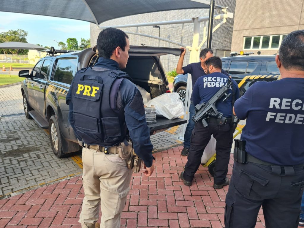 Fiscalização da PRF em Santos (SP) leva à apreensão de 441 quilos de cocaína no Pará