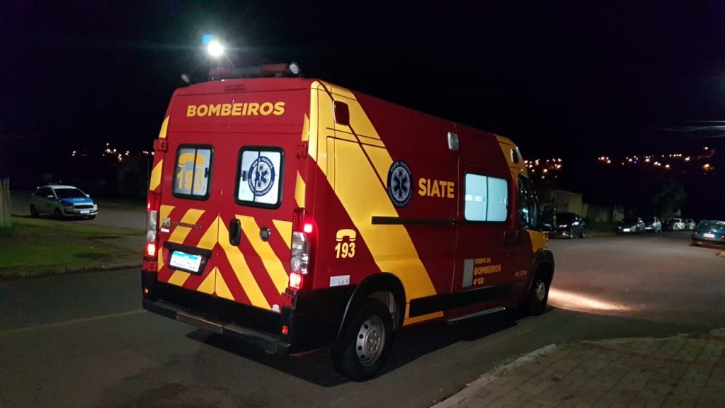Mulher fica ferida ao sofrer queda no Bairro Santa Felicidade, em Cascavel Mulher fica ferida ao sofrer queda no Bairro Santa Felicidade, em Cascavel
