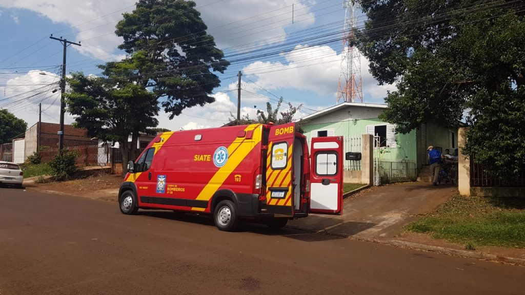 Mulher de 28 anos é atingida por armário no Bairro Floresta