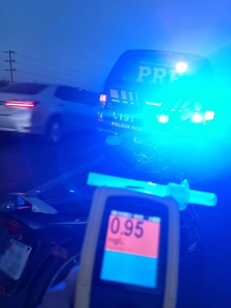 PRF flagra condutor embriagado em Caxias/MA