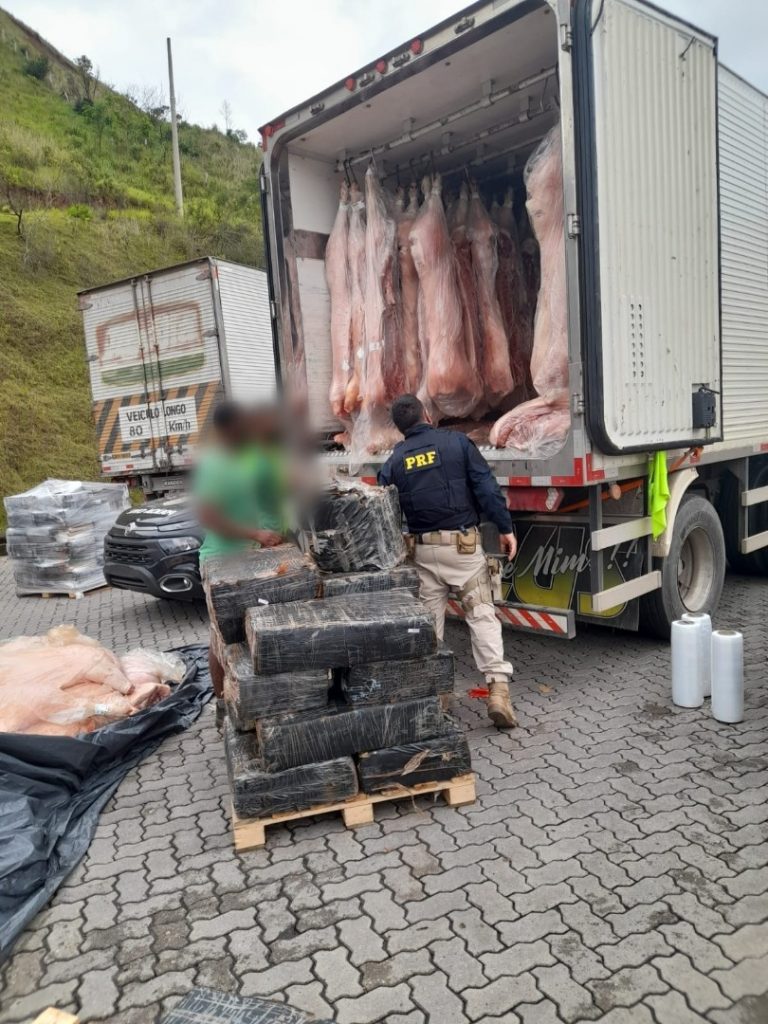 PRF-MG realiza sua maior apreensão de drogas durante operação conjunta com Polícia Civil-MG