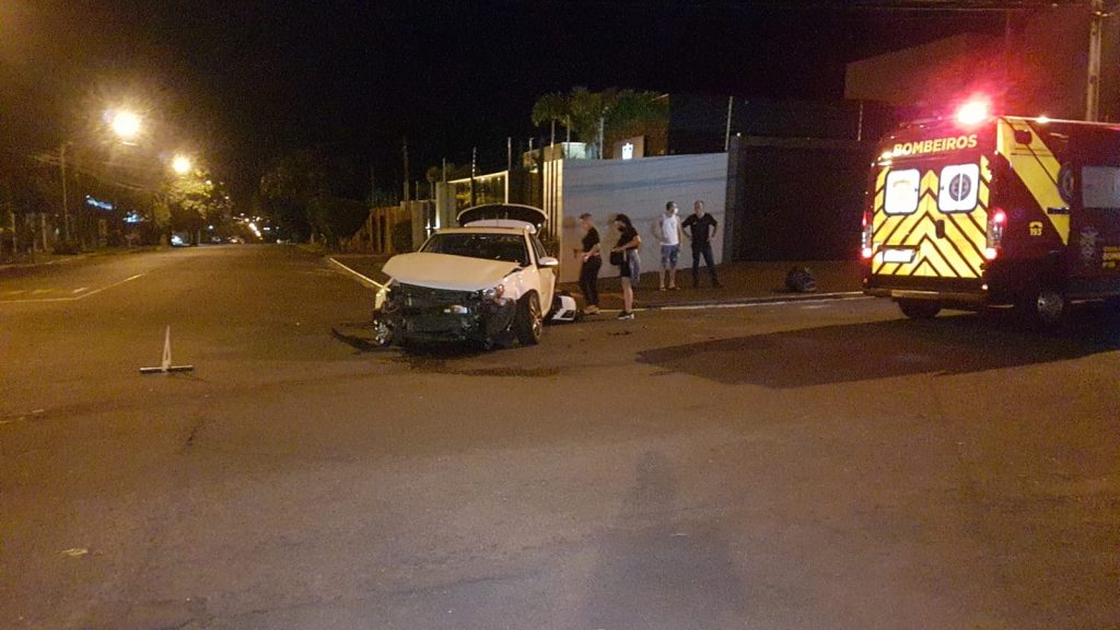 Jovem de 26 anos sofre contusão na cabeça em acidente de trânsito no Bairro Neva