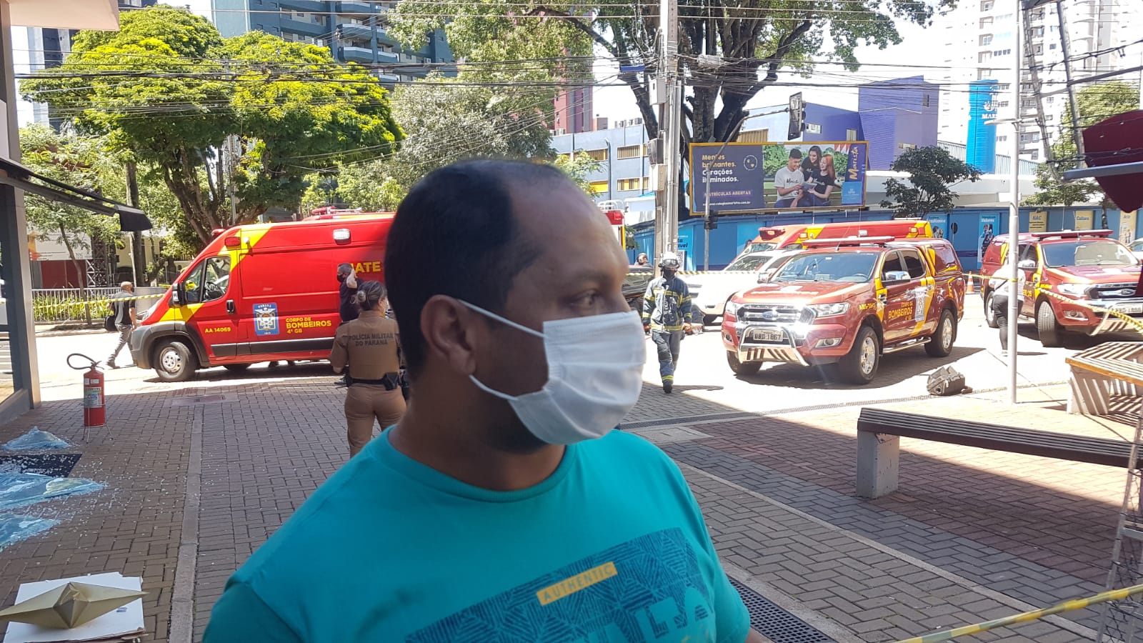 Testemunha afirma que motorista que entrou com carro em empresa estava devagar: 