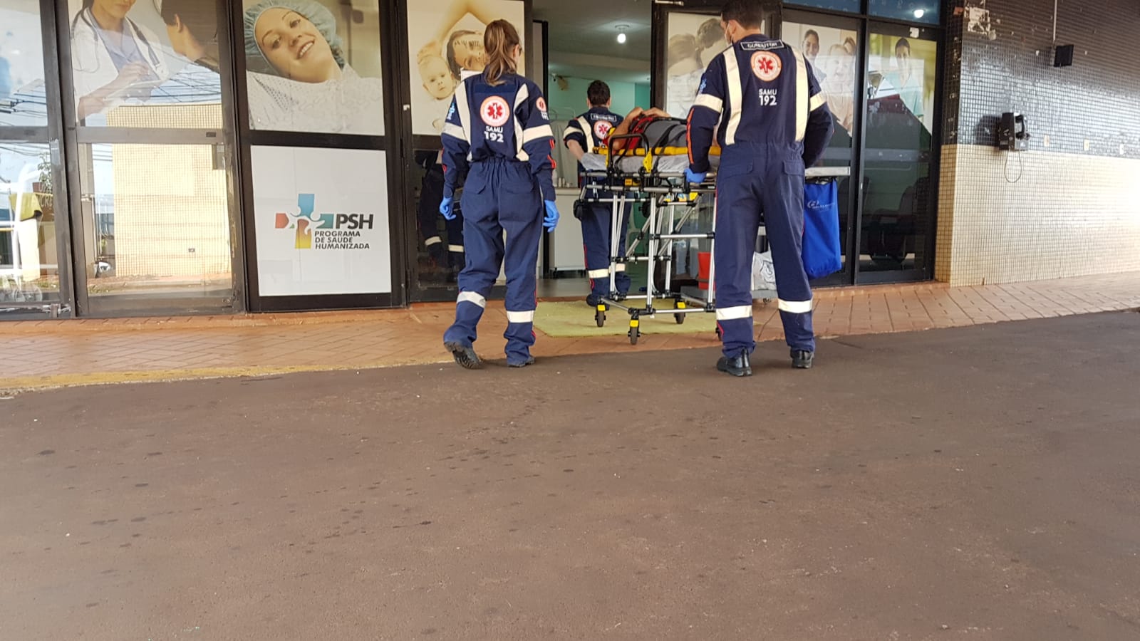 Zeladora sofre queda de 2,5 metros no Treviso, fica inconsciente e é socorrida pelo Samu