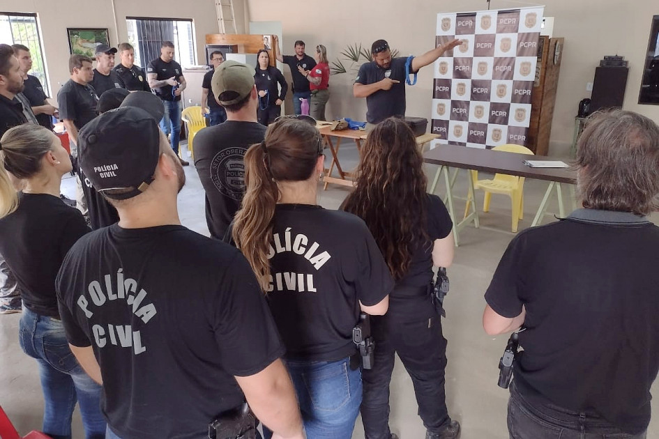 PCPR promove curso de armamento e tiro no interior do Estado