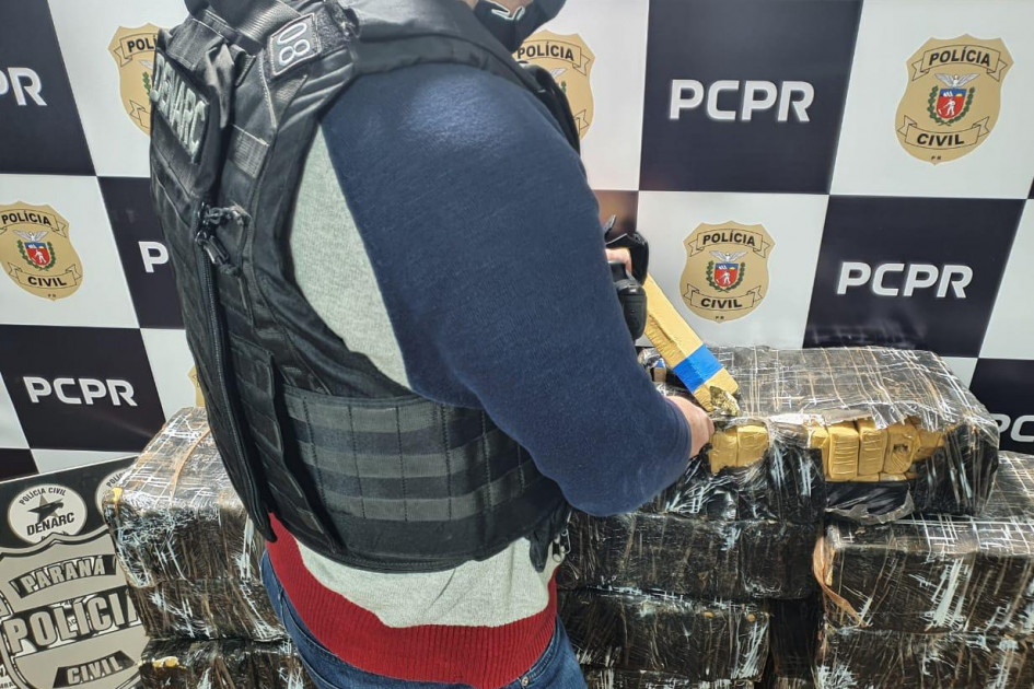 PCPR prende oito suspeitos de participar organização criminosa envolvida no tráfico de grandes quantidades de drogas