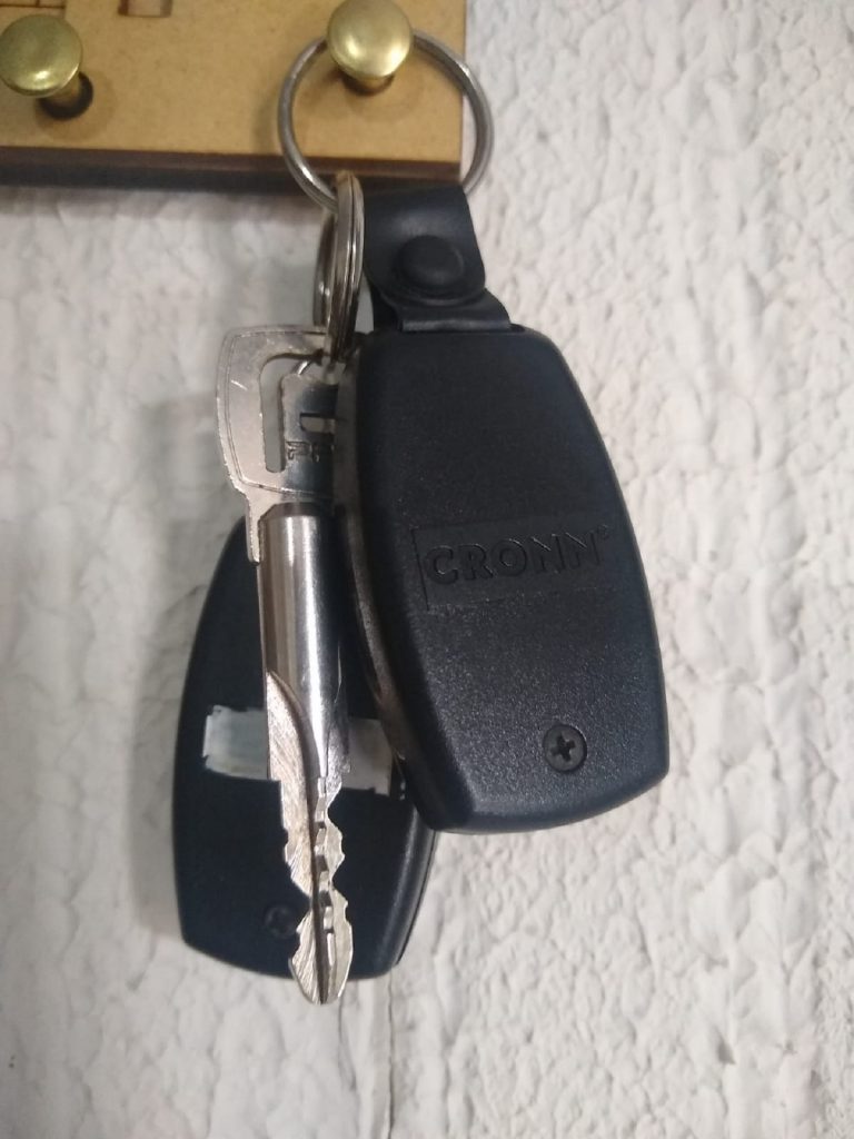 Molho de chaves foi encontrado no Maria Luiza