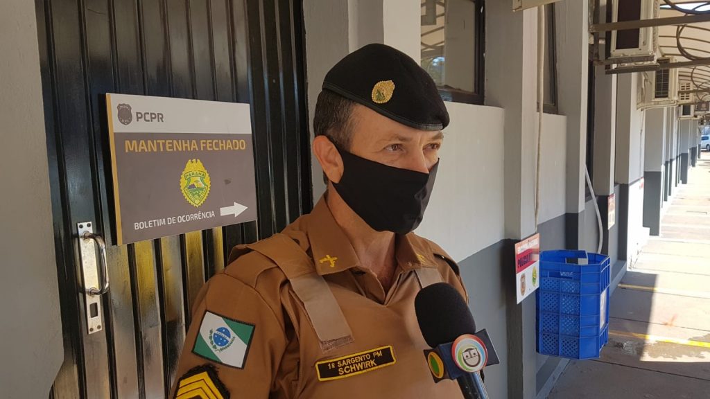 Sargento da PM detalha ocorrência em que pé de maconha foi encontrado