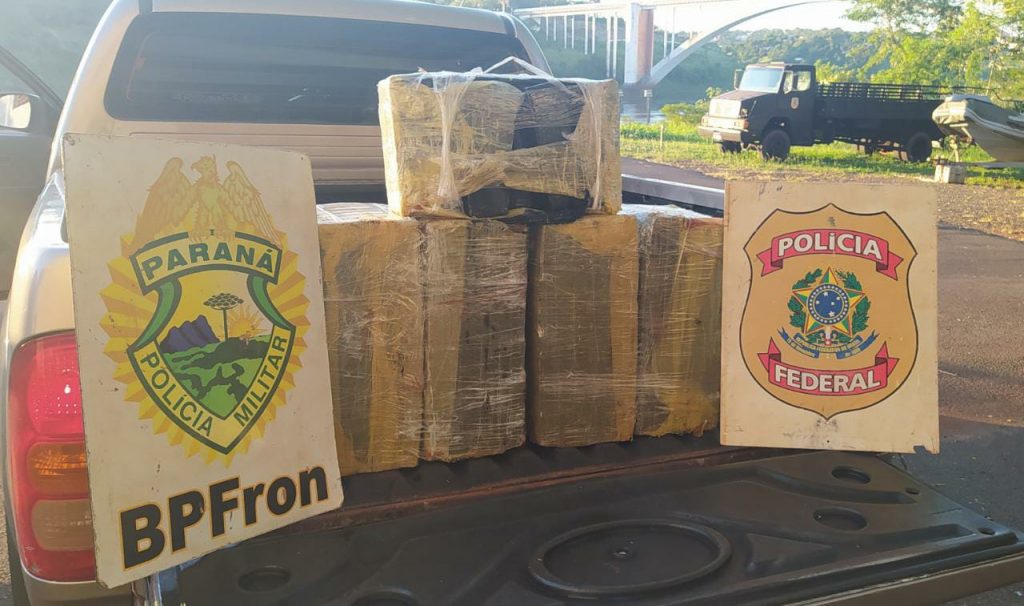 Ação integrada prende dois traficantes com maconha