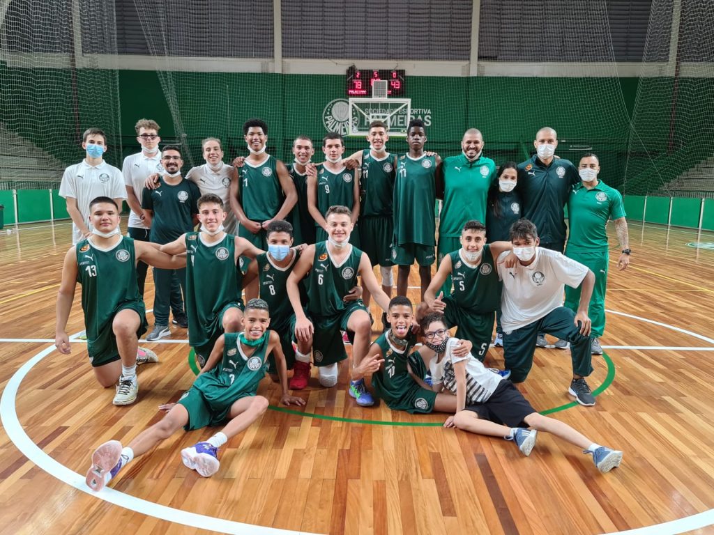 Palmeiras vence Esperia e conquista vaga na final da GSP de Basquete Sub-14