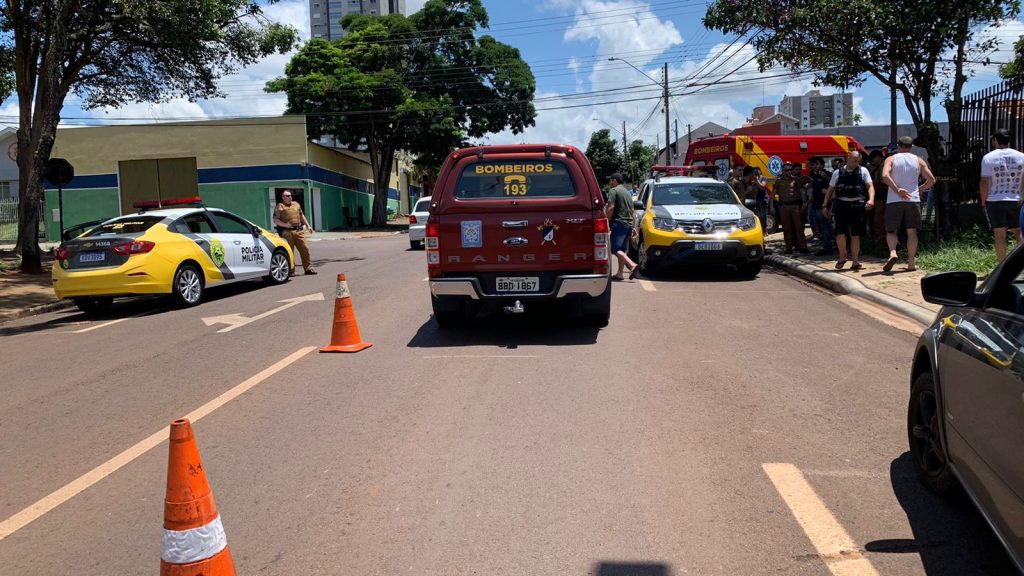 Homem é baleado em tentativa de assalto na Rua Marechal Cândido Rondon